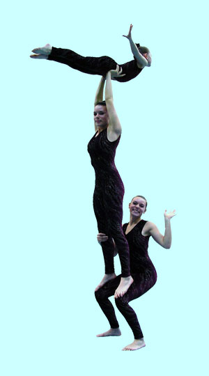 Olga Reidel, Maria Reidel und Stefanie Bartulej aus Coburg